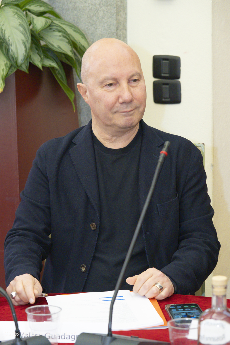 DSCF3178.jpg - 05/03/2026. Torino. Presentazione delTorino Photo Festival  edizione 2026 con relativo programma. Nella Foto Walter Guadagnini Direttore Artistico Exposed