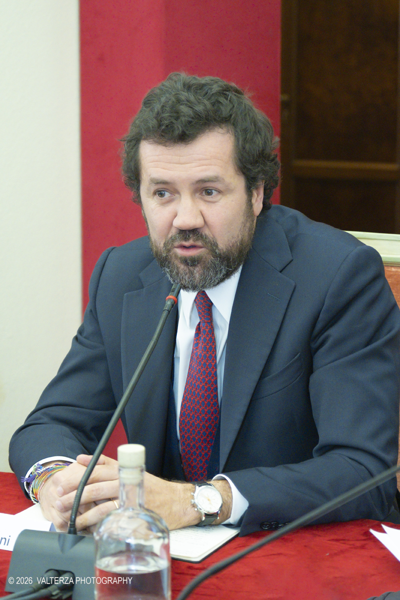 DSCF3221.jpg - 05/03/2026. Torino. Presentazione delTorino Photo Festival  edizione 2026 con relativo programma. Nella Foto  Antonio Carloni Vice Direttore Gallerie d'Italia