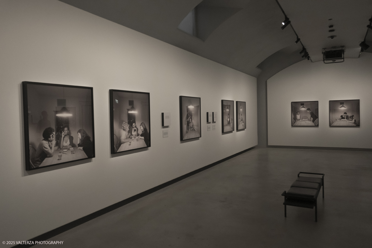 _DSF6832.jpg - 16/04/2025. Torino. EXPOSED Torino Foto Festival.  Carrie Mae Weems and Sarah Meister presented â€œCarrie Mae Weems. The Heart of the Matterâ€�, a major new exhibition that is part of EXPOSED 2025, dedicated to the renowned American artist. Into the picturepart of the exhibition devoted to the Kitchen Table Series