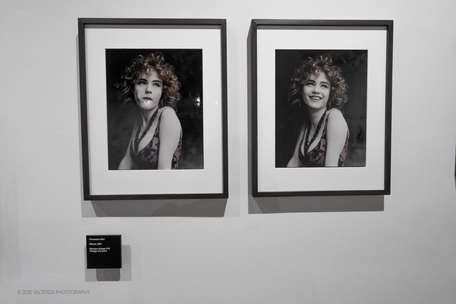 _DSF0560.jpg - 08/05/2026. Torino. Mostra ed incontro con il fotografo Toni Thorimbert, una  ottima opportunitÃ  per entrare nel mondo dellâ€™artista italosvizzero e scoprire come la sua fotografia si sia evoluta tra sperimentazione, introspezione e una sorprendente originalitÃ . Nella foto Francesca Neri, 1991 e 1994