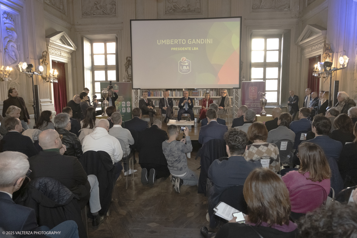 _DSF5648.jpg - Turin, Italy, February 5, 2025: a moment of the press conference to present the FRECCIAROSSA FINAL EIGHT 2025 basketball cup