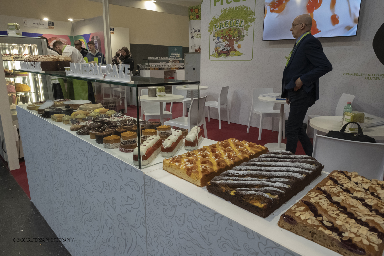 DSCF3651.jpg - 15/03/2026. Torino. Nel Padiglione 3 del Lingotto Fiere di Torino si svolge la terza edizione di Horeca Expoforum. Con oltre 300 brand italiani e internazionali presenti e circa 100 eventi in tre giorni, Horeca Expoforum si conferma piattaforma di riferimento per ristorazione, hotellerie e food service, punto di incontro fra innovazione, formazione e networking. Al centro dellâ€™inaugurazione il tema dello spreco alimentare. Nella foto stand Pregel PreGel Ã¨ un'aziendache crea prodotti  per i settori della gelateria, pasticceria e beverage