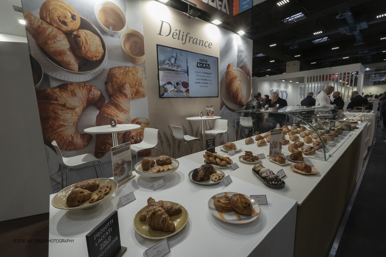 _DSF6303.jpg - 15/03/2026. Torino. Nel Padiglione 3 del Lingotto Fiere di Torino si svolge la terza edizione di Horeca Expoforum. Con oltre 300 brand italiani e internazionali presenti e circa 100 eventi in tre giorni, Horeca Expoforum si conferma piattaforma di riferimento per ristorazione, hotellerie e food service, punto di incontro fra innovazione, formazione e networking. Al centro dellâ€™inaugurazione il tema dello spreco alimentare. Nella foto stand Delifrance/Nuova Cogea  fornitura di alimenti surgelati