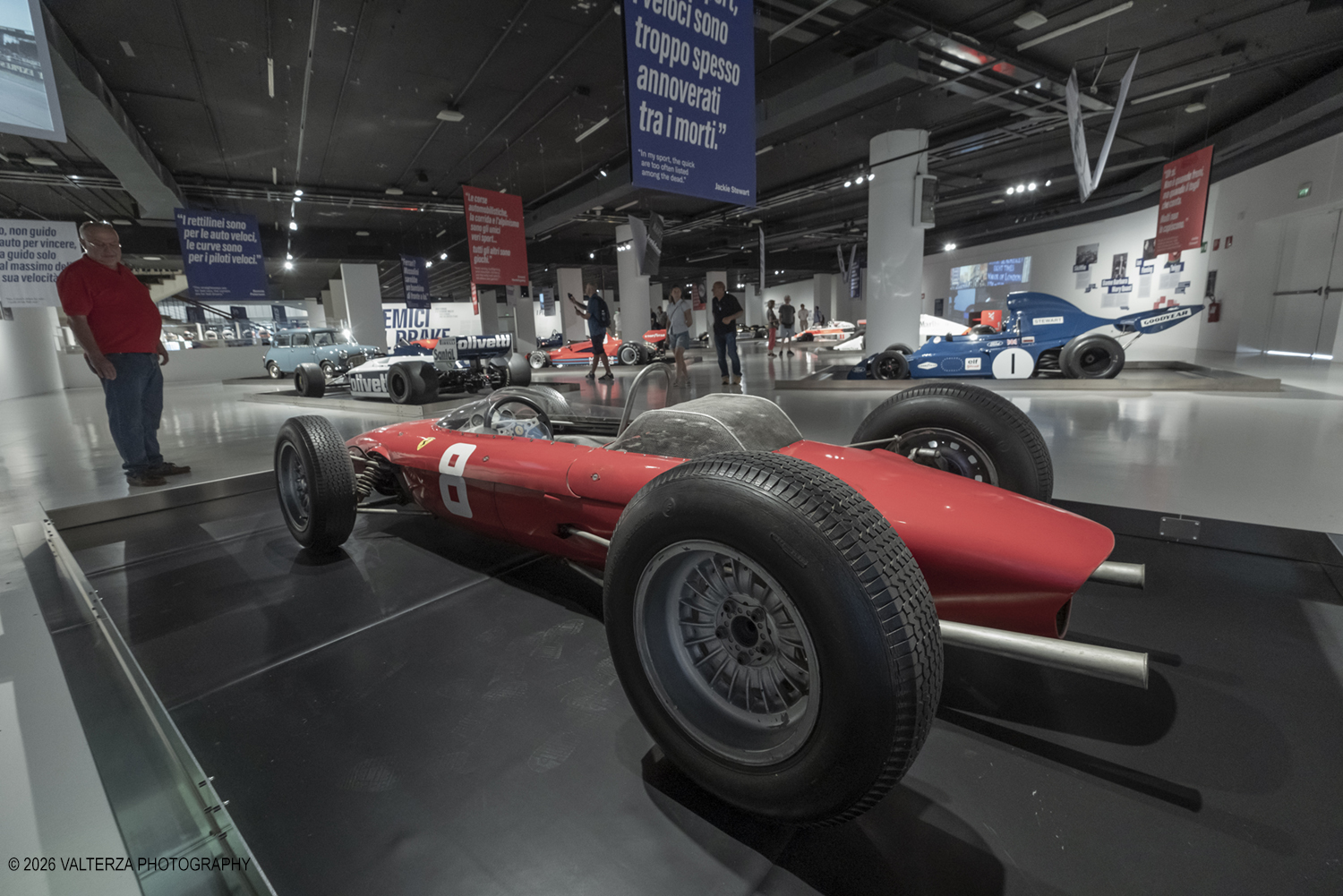 _DSF7414.jpg - 17/06/2026. Torino. La mostra "I Nemici del Drake. Enzo Ferrari e le scuderie inglesi" Ã¨ l'esposizione temporanea in corso al MAUTO . La mostra racconta la leggendaria rivalitÃ  tra Enzo Ferrari (soprannominato il "Drake") e i costruttori britannici. I team inglesi venivano ironicamente definiti da Ferrari come "garagisti"