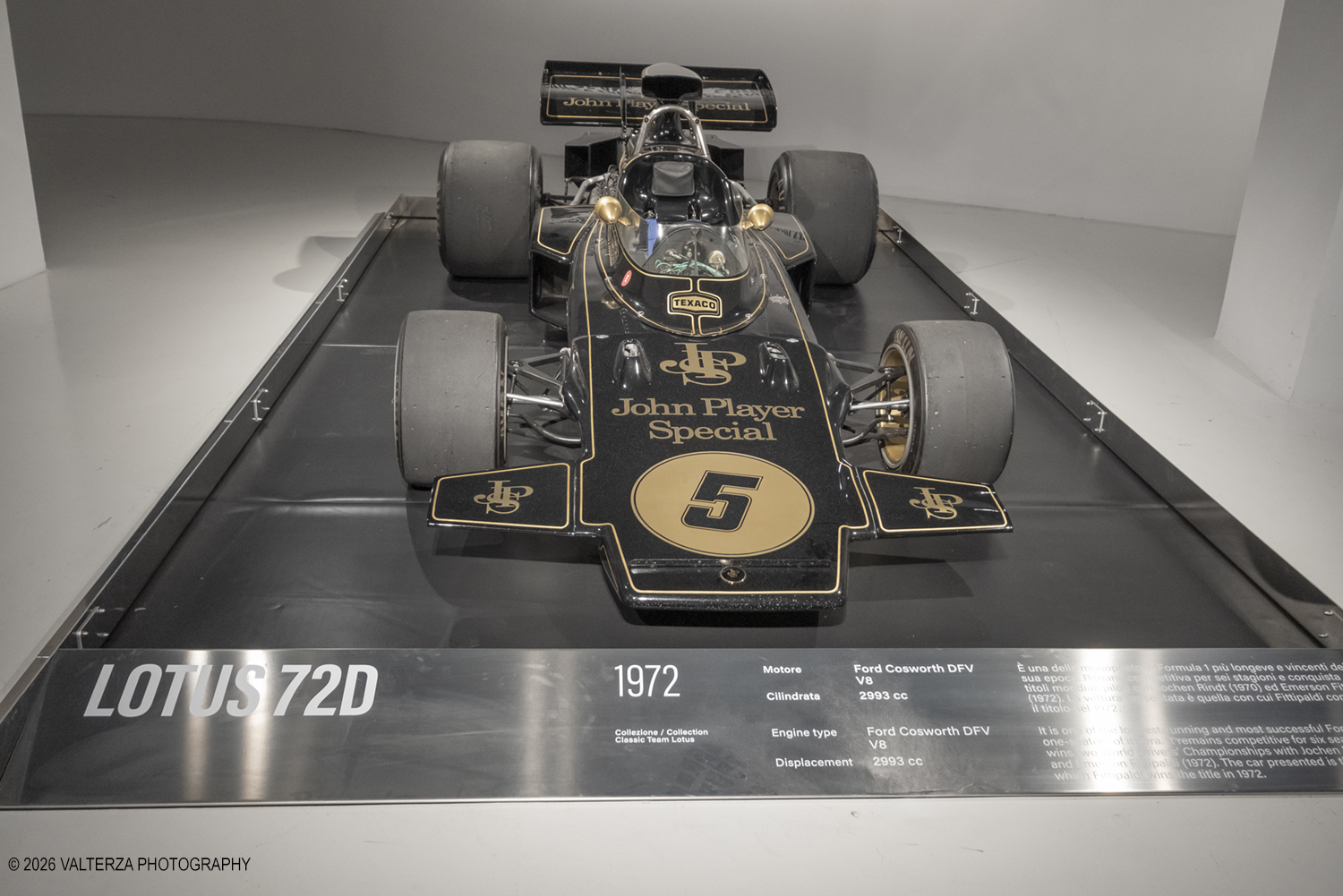 _DSF7604.jpg - 17/06/2026. Torino. La mostra "I Nemici del Drake. Enzo Ferrari e le scuderie inglesi" Ã¨ l'esposizione temporanea in corso al MAUTO . La mostra racconta la leggendaria rivalitÃ  tra Enzo Ferrari (soprannominato il "Drake") e i costruttori britannici. I team inglesi venivano ironicamente definiti da Ferrari come "garagisti"