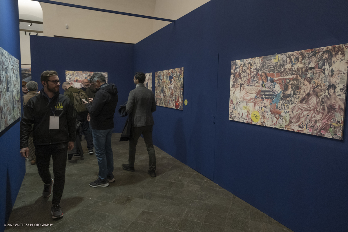 _DSF5452.jpg - 10/11/2023. Torino. Con il taglio del nastro alla presenza delle autoritÃ , oggi in piazza Castello sono stati ufficialmente inaugurati gli spazi di Casa Tennis, Casa Gusto e Casa Media. Nella foto interno di casa gusto
