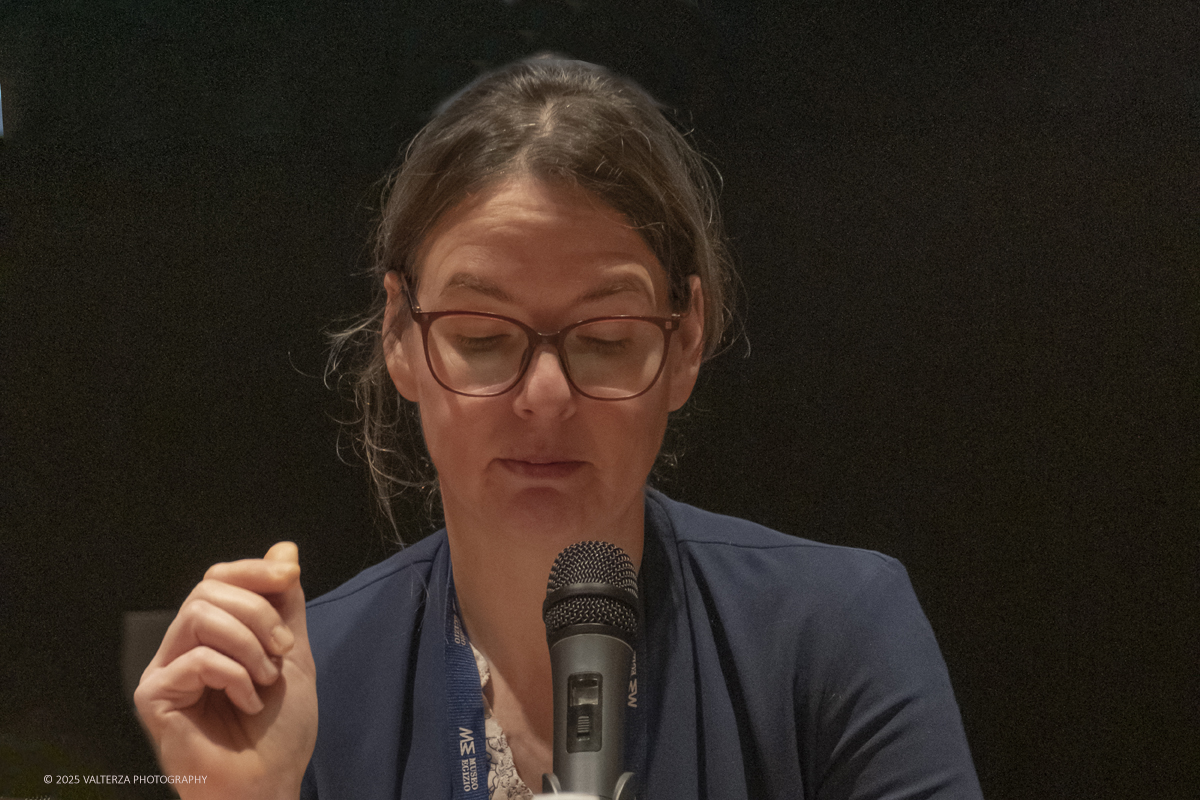 _DSF0081.jpg - 04/12/2025. Torino. Il riallestimento della Sala 7 del Museo Egizio di Torino, dedicata al corredo funerario di Kha e Merit, Ã¨ stato inaugurato il 4 dicembre 2025. I lavori di aggiornamento erano iniziati il 7 ottobre 2025. Nella foto Susanne TÃ²pfer egittologa