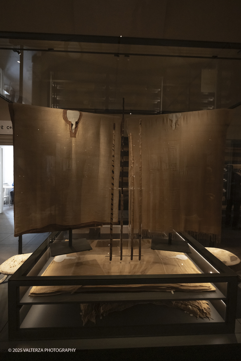 _DSF2917.jpg - 04/12/2025. Torino. Il riallestimento della Sala 7 del Museo Egizio di Torino, dedicata al corredo funerario di Kha e Merit, Ã¨ stato inaugurato il 4 dicembre 2025. I lavori di aggiornamento erano iniziati il 7 ottobre 2025. Nella foto le tuniche di Kha