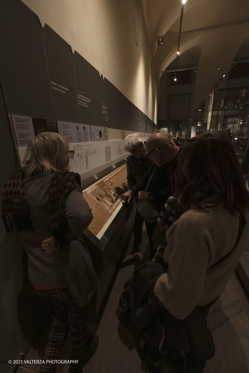 _DSF3102.jpg - 04/12/2025. Torino. Il riallestimento della Sala 7 del Museo Egizio di Torino, dedicata al corredo funerario di Kha e Merit, Ã¨ stato inaugurato il 4 dicembre 2025. I lavori di aggiornamento erano iniziati il 7 ottobre 2025. Nella foto in visita alla mostra