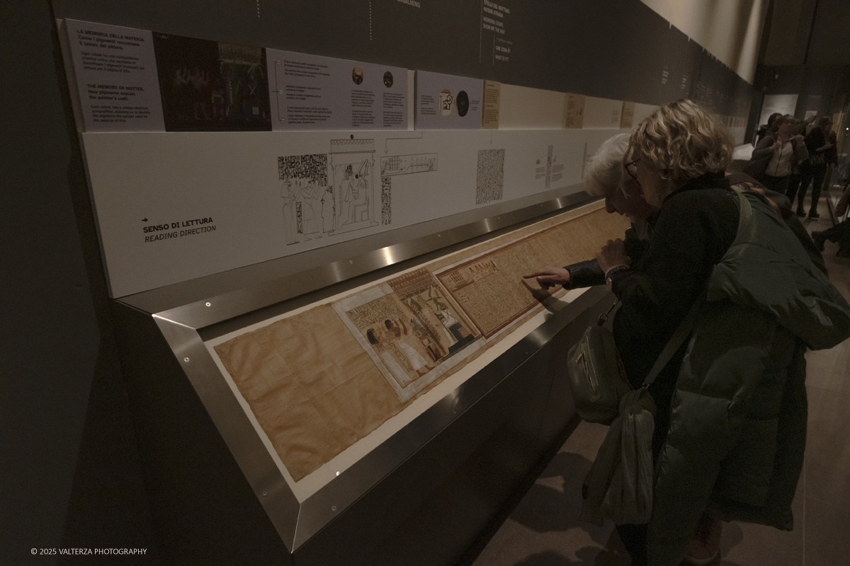 _DSF3115.jpg - 04/12/2025. Torino. Il riallestimento della Sala 7 del Museo Egizio di Torino, dedicata al corredo funerario di Kha e Merit, Ã¨ stato inaugurato il 4 dicembre 2025. I lavori di aggiornamento erano iniziati il 7 ottobre 2025. Nella foto in visita alla mostra