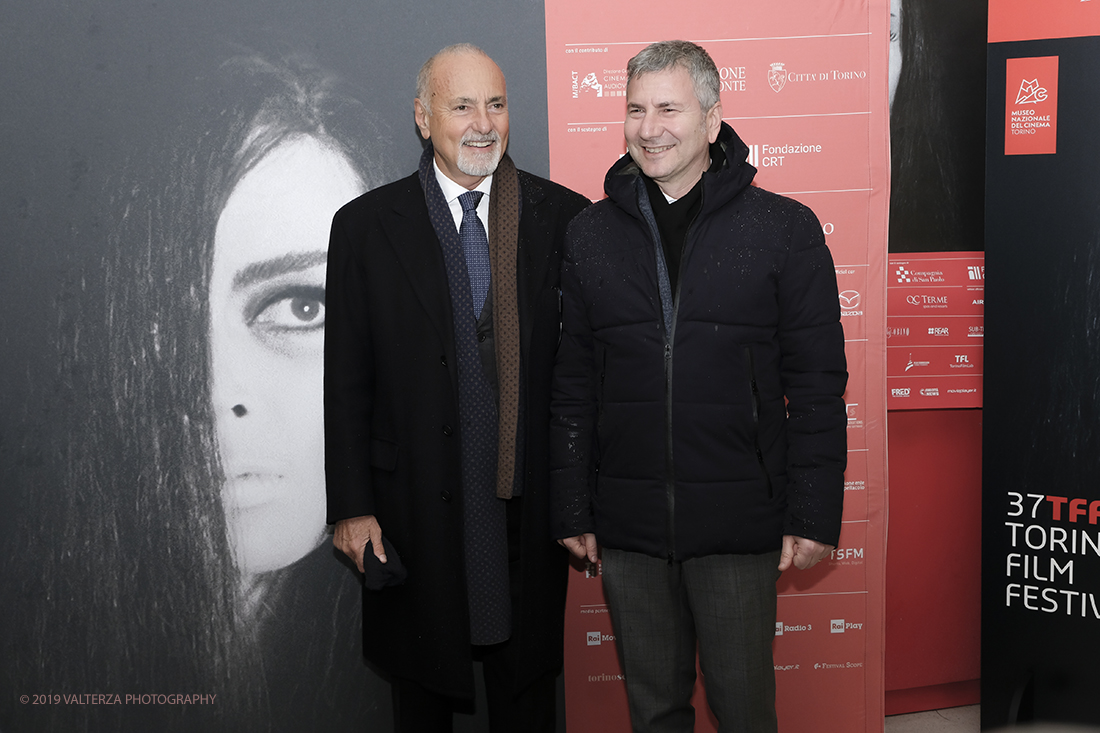 _DSF5239.jpg - 22/11/2019.Torino. Al via la 37ma edizione del Tff con un programma dedicato soprattutto all'horror. Nella foto Enzo Ghigo e Domenico de Gaetano