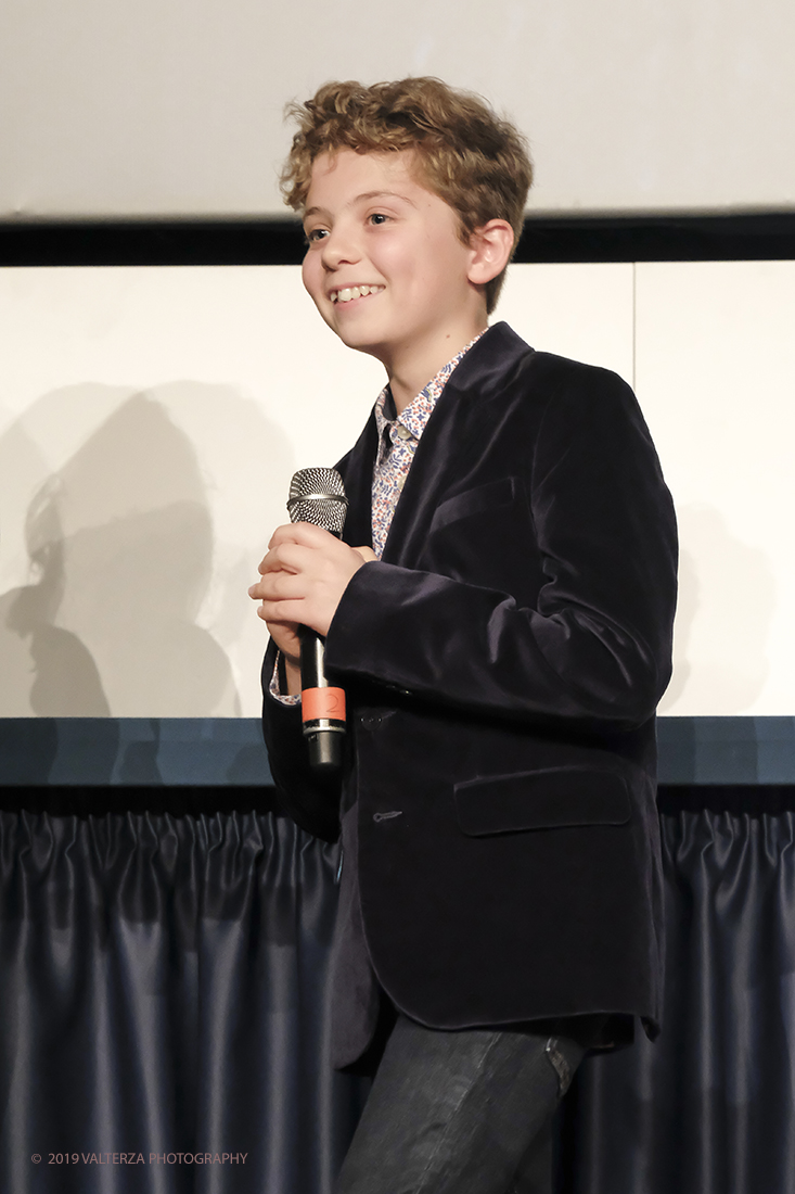 _DSF6011.jpg - 22/11/2019.Torino. Al via la 37ma edizione del Tff con un programma dedicato soprattutto all'horror. Nella foto Roman Griffin Davis il bambino protagonista del film di Apertura Jojo Rabbitt