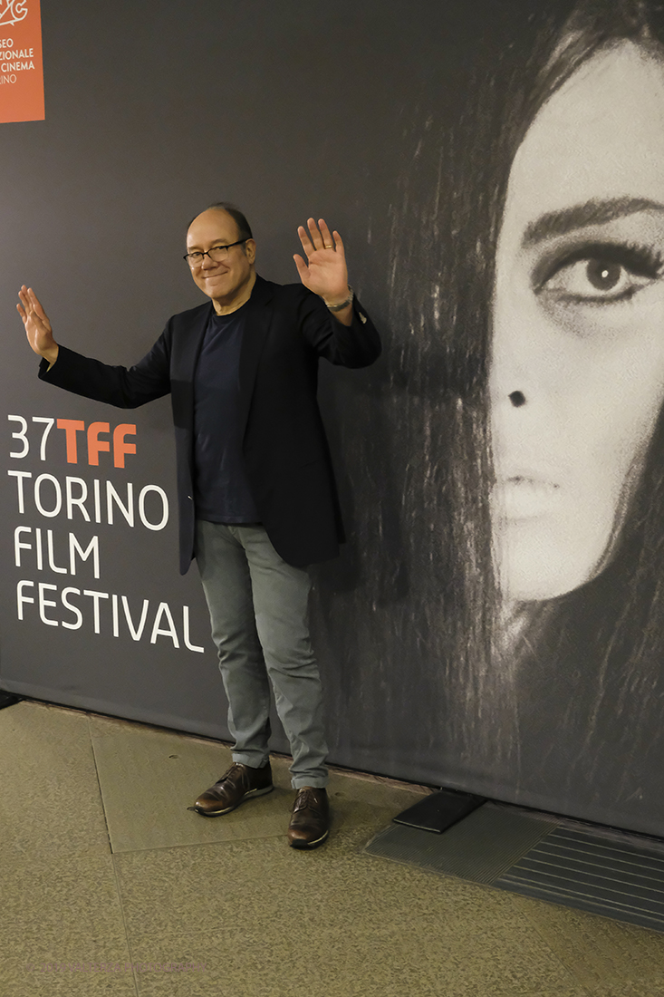 _DSF6252.jpg - 22/11/2019.Torino. Al via la 37ma edizione del Tff con un programma dedicato soprattutto all'horror. Nella foto  un attesissimo Carlo Verdone, con una mini-rassegna di cinque film, â€œCinque grandi emozioniâ€�, da lui stesso introdotti a ogni proiezione.