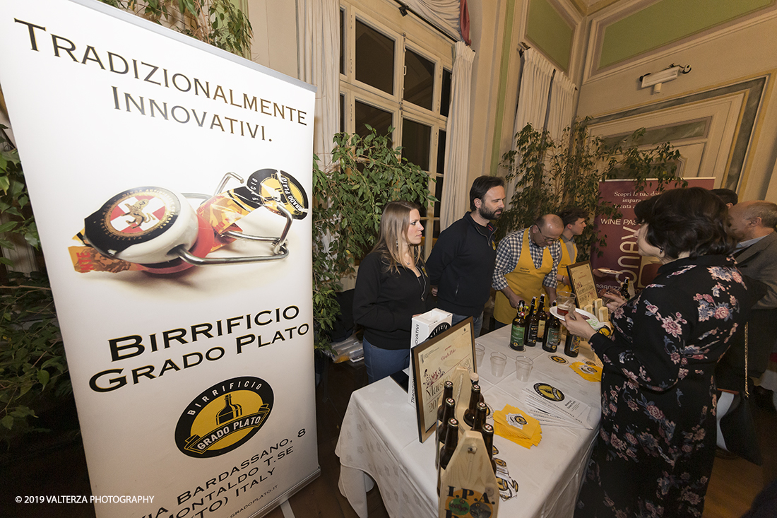 _X9B5865.jpg - 20-02-2019. Torino. palazzo Birago. Evento "OFF"  "Torino Capitale del Gusto- Invito a Palazzo" Una serata organizzata da Camera di Commercio di Torino e offerto dai Maestri del Gusto di Torino e provincia per parlare di innovazione nel settore agroalimentare. Nella foto un momento della serata presenti diverse eccellenze del settore alimentare di Torino e provincia.