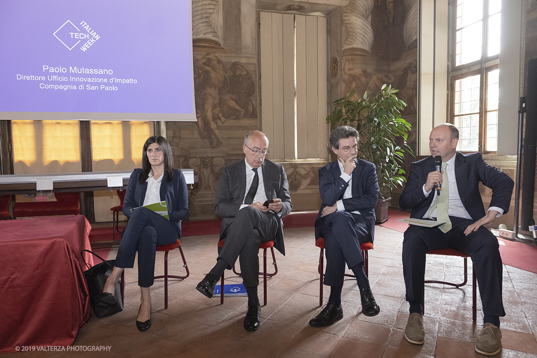 DSCF6111.jpg - 20/05/2019. Torino. A poco piÃ¹ di un mese dallâ€™inizio (24-30 giugno 2019), i promotori dellâ€™Italian Tech Week presentano alla stampa i contenuti dellâ€™iniziativa. Nella foto un momento della conferenza stampa.