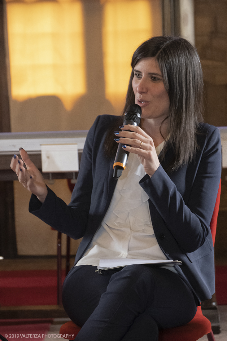 DSCF6126.jpg - 20/05/2019. Torino. A poco piÃ¹ di un mese dallâ€™inizio (24-30 giugno 2019), i promotori dellâ€™Italian Tech Week presentano alla stampa i contenuti dellâ€™iniziativa. Nella foto l'intervento della Sindaca di Torino Chiara Appendino