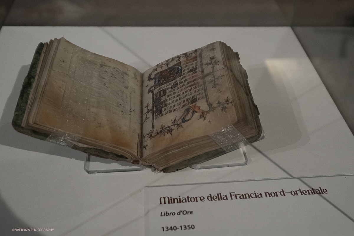 _DSF7836.jpg - 22/05(2025. Torino. JAN VAN EYCK E LE MINIATURE RIVELATE  50 capolavori dalla raccolta di manoscritti di Palazzo Madama. Nella foto opera di Miniatore della Francia nord-orientle, 1340-1350