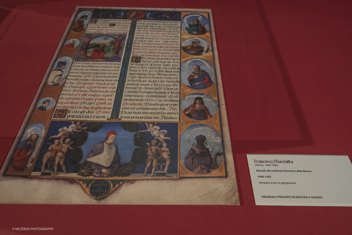 _DSF7872.jpg - 22/05(2025. Torino. JAN VAN EYCK E LE MINIATURE RIVELATE  50 capolavori dalla raccolta di manoscritti di Palazzo Madama. Nella foto opera di Maestro del Pontificato Dandolo, 1450 circa