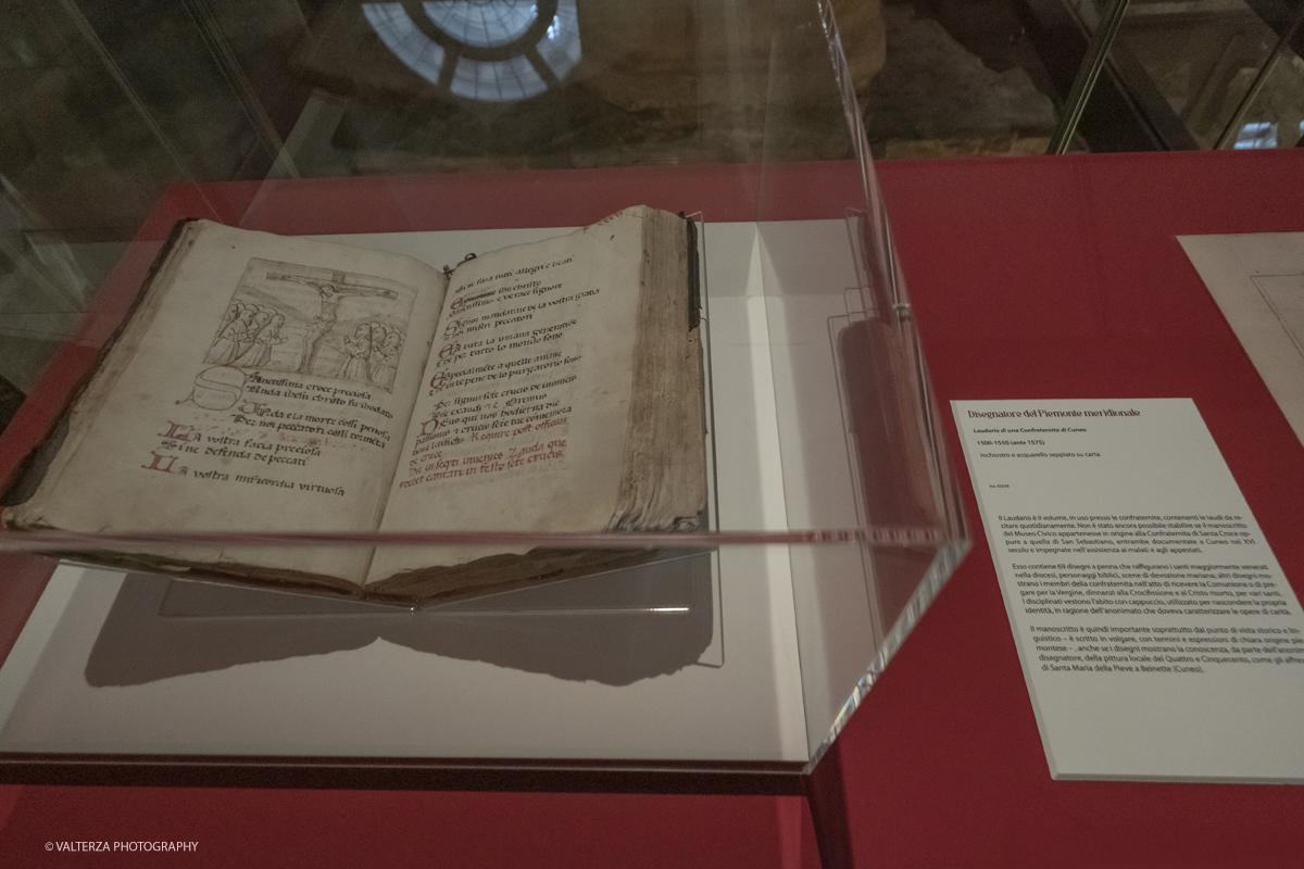 _DSF7913.jpg - 22/05(2025. Torino. JAN VAN EYCK E LE MINIATURE RIVELATE  50 capolavori dalla raccolta di manoscritti di Palazzo Madama. Nella foto opera di disegnatore del Piemonte meridionale, 1500-1550