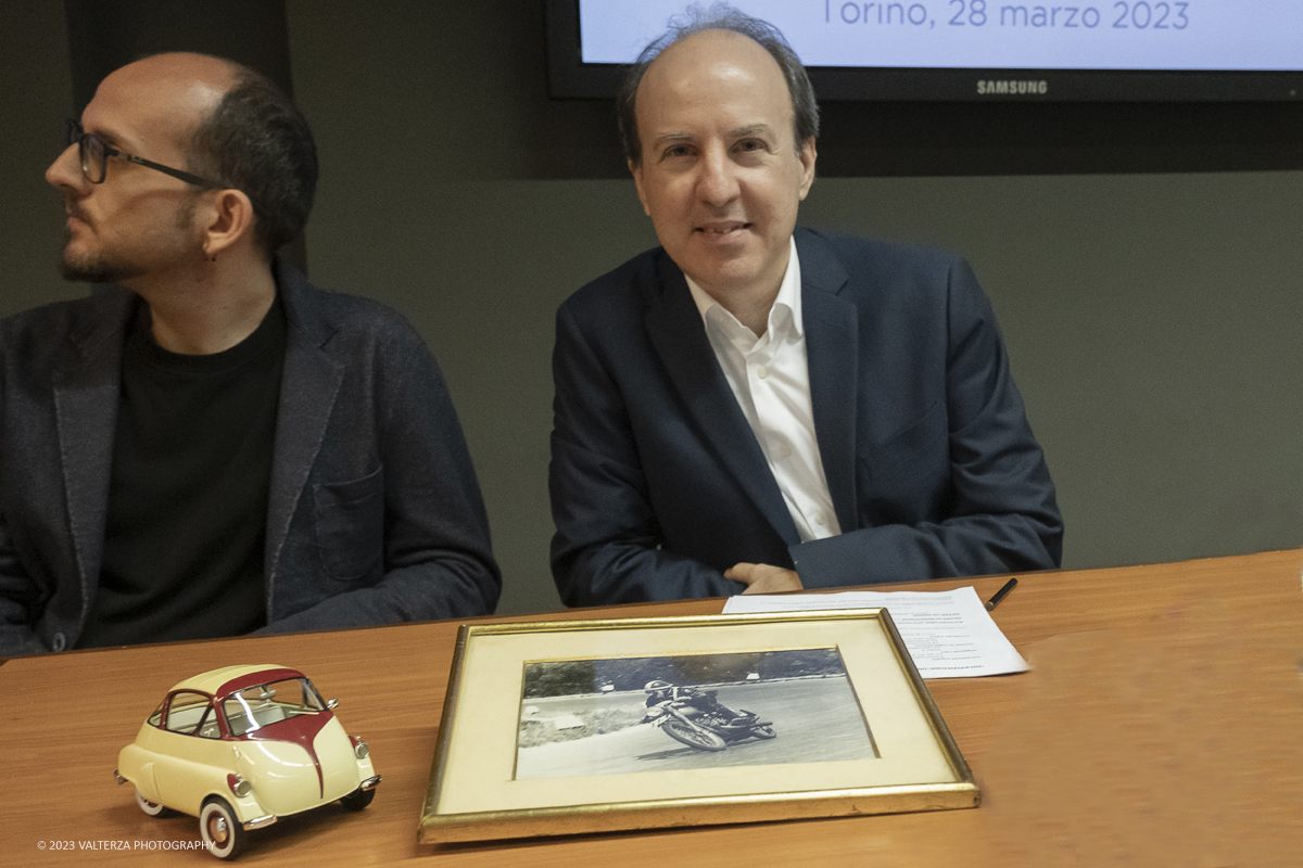 _DSF7487.jpg - 28/03/2023. Torino.  Una mostra per riscoprire la straordinaria vicenda industriale di Iso Rivolta, marchio oggi spesso dimenticato che testimonia lâ€™ingegno italiano nella storia dellâ€™automobile e del car design, recentemente rilanciato dalla nipote del fondatore. Nella foto
