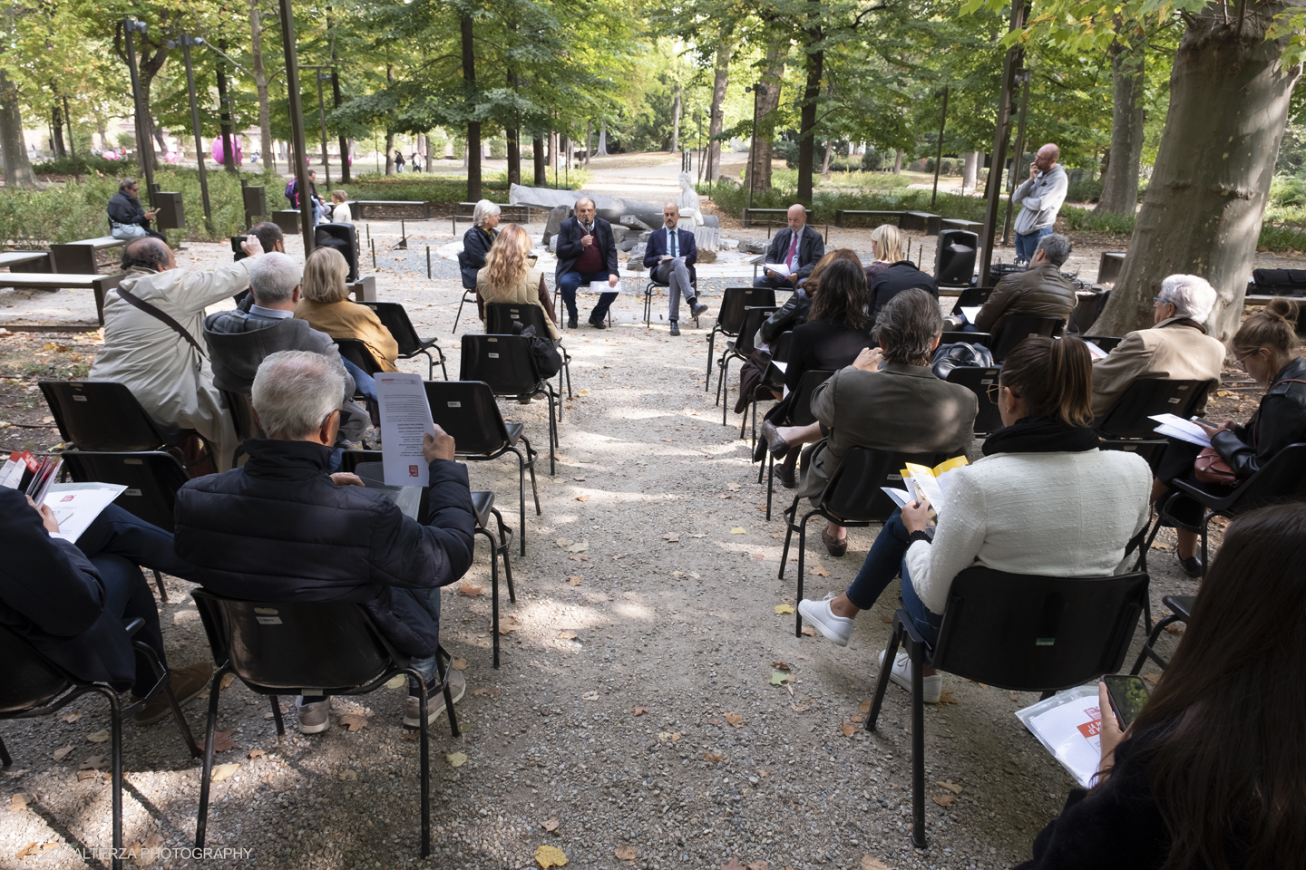 _DSF7405.jpg - 29/09/2022. Torino. Presentazione di un grande evento: l'inaugurazione di Raccontare le Idee ovvero la Stagione 22/23 della Casa del Teatro Ragazzi e Giovani di Torino e del Festival incanti. Nella foto un momento della conferenza stampa