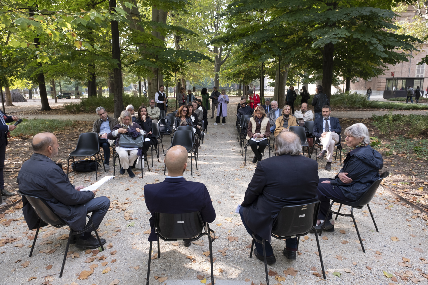 _DSF7407.jpg - 29/09/2022. Torino. Presentazione di un grande evento: l'inaugurazione di Raccontare le Idee ovvero la Stagione 22/23 della Casa del Teatro Ragazzi e Giovani di Torino e del Festival incanti. Nella foto un momento della conferenza stampa