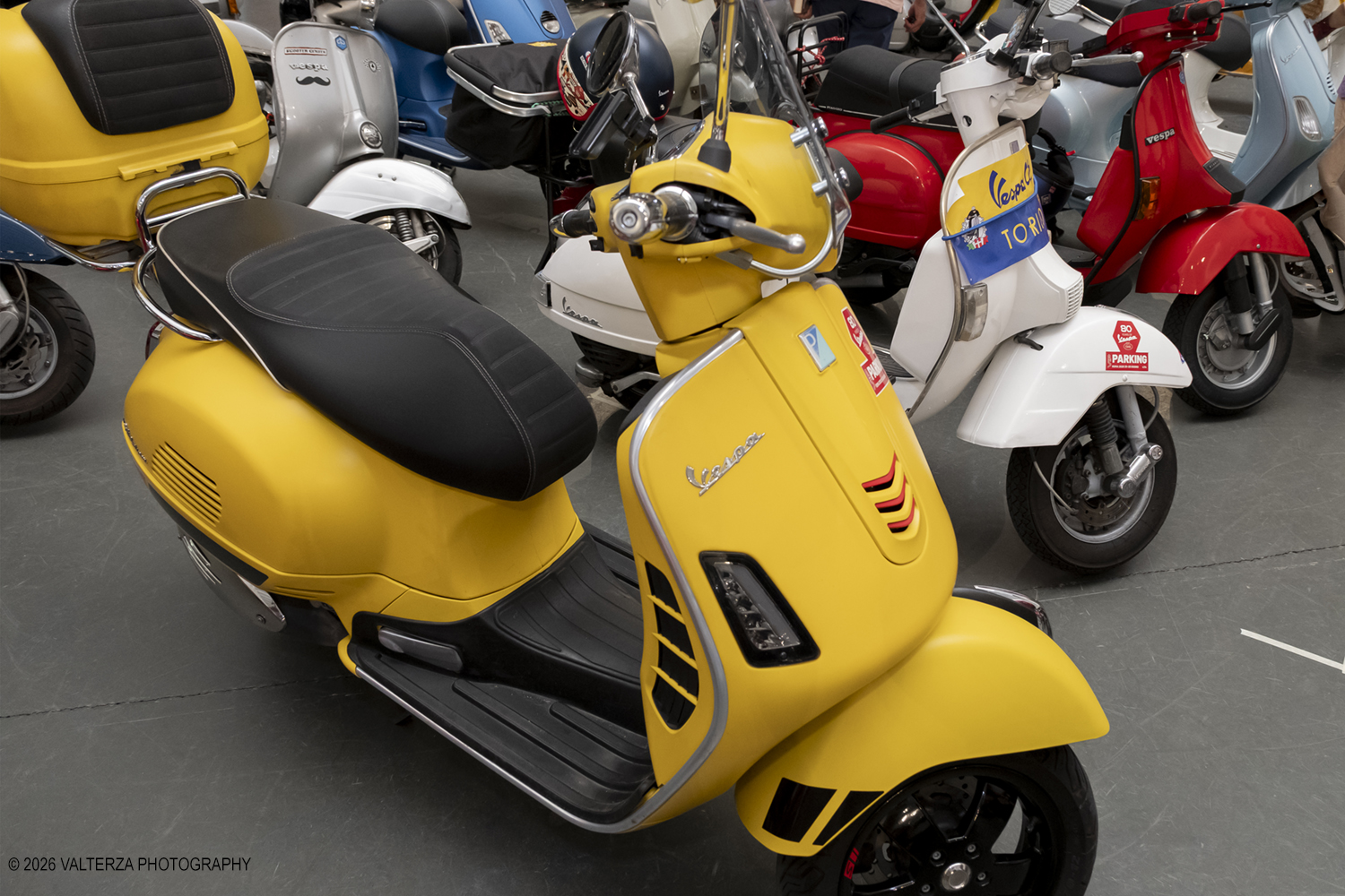 _DSF6230.jpg - 08/07/2026. Torino. In occasione della mostra VESPA. ICONA ITALIANA, il Museo Nazionale dellâ€™Automobile accoglie tutti i vespisti a vivere unâ€™esperienza esclusiva: per una sera la Piazza coperta del MAUTO ospita le Vespa dei partecipanti, che avranno lâ€™opportunitÃ  unica di esporre il proprio mezzo allâ€™interno del Museo, diventando protagonisti delle celebrazioni dedicate agli 80 anni di unâ€™autentica icona del design e della mobilitÃ  italiana. Nella foto