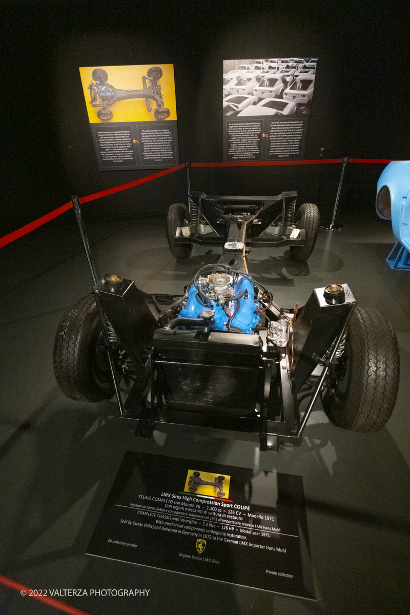 DSCF6930.jpg - 13/09/2022. Torino. Al MAUTO si Ã¨ tenuta lâ€™inaugurazione di una mostra che vuole rendere omaggio a questa auto sportiva dâ€™autore, unâ€™avventura pensata a Milano e realizzata a Torino, straordinaria nel successo e nel fallimento. Nella foto