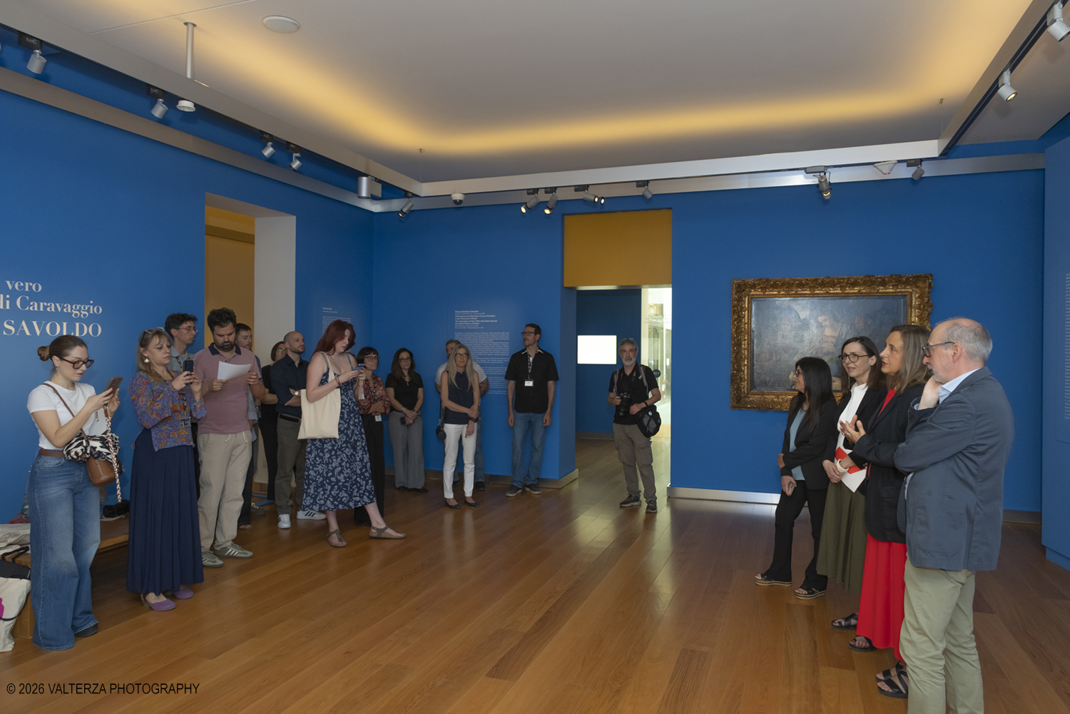 _DSF2562.jpg - 29/05/2026. Torino. Ai Musei Reali di Torino un confronto tra Lorenzo Lotto e Giovanni Girolamo Savoldo indaga le origini della â€œluce del veroâ€� che anticipÃ² la rivoluzione caravaggesca. In mostra tre dipinti del primo Cinquecento, disegni di Cavalcaselle e una â€œlezione immaginataâ€� di Roberto Longhi.  Nella foto  un momento della presentazione della mostr alla stampa