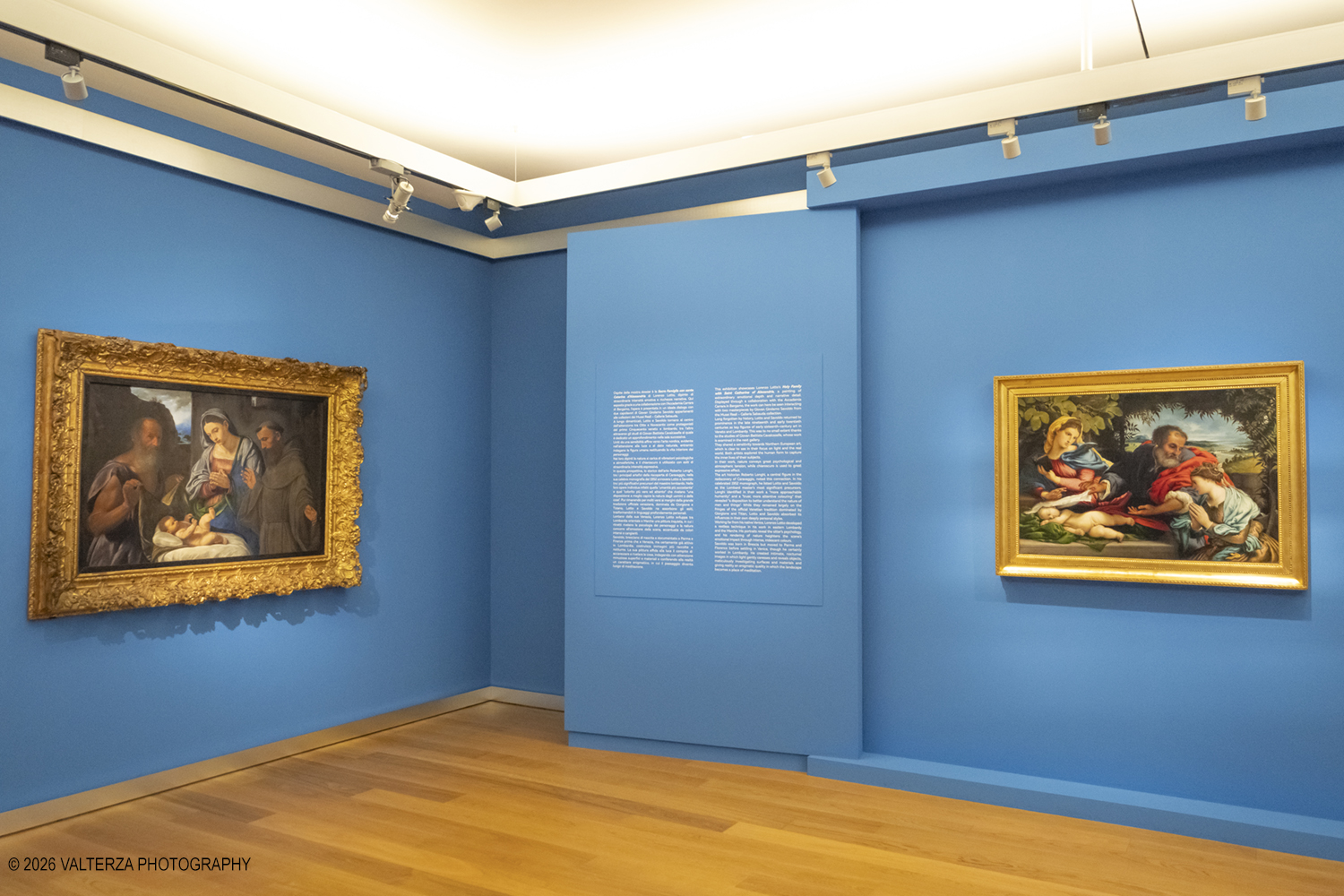_DSF3932.jpg - 29/05/2026. Torino. Ai Musei Reali di Torino un confronto tra Lorenzo Lotto e Giovanni Girolamo Savoldo indaga le origini della â€œluce del veroâ€� che anticipÃ² la rivoluzione caravaggesca. In mostra tre dipinti del primo Cinquecento, disegni di Cavalcaselle e una â€œlezione immaginataâ€� di Roberto Longhi.  Nella foto parte dell'allestimento