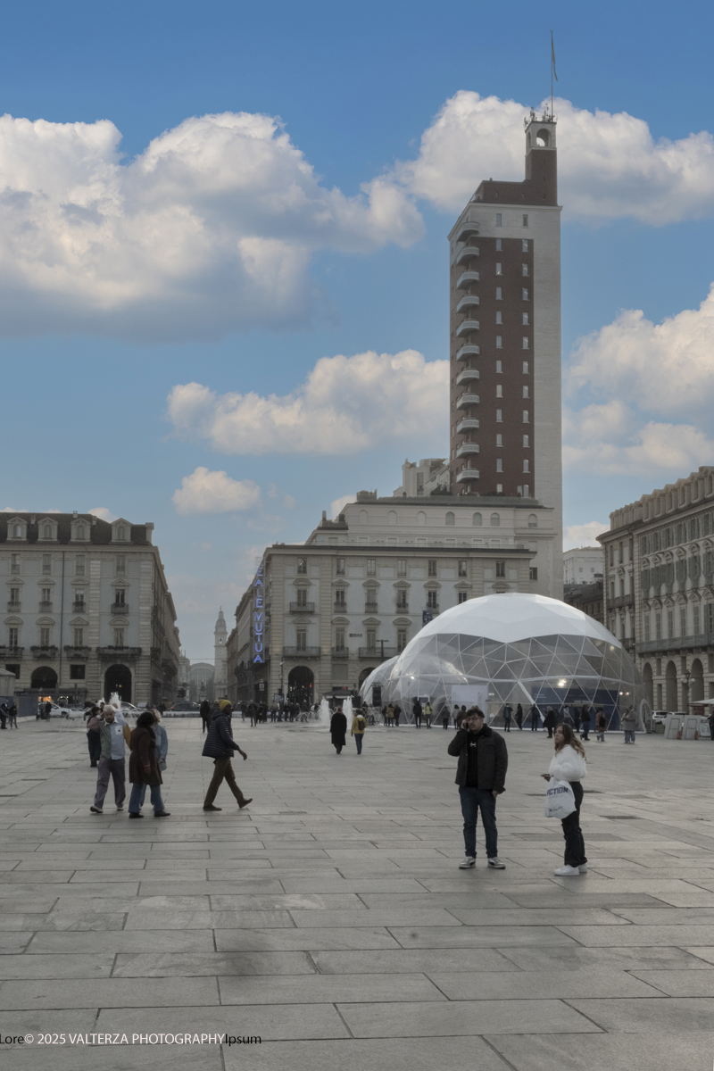 _DSF6113.jpg - 10/11)2025.Torino.  NITTO ATP FINALS / LIVE TENNIS, LOVE TORINO & PIEMONTE. Nella foto piazza Castello con Casa Tennis