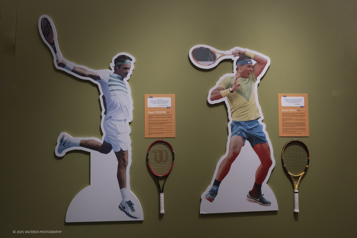 _DSF6125.jpg - 10/11)2025.Torino.  NITTO ATP FINALS / LIVE TENNIS, LOVE TORINO & PIEMONTE. Nella foto l'area di accesso al Museo della racchetta ed a Casa Gusto