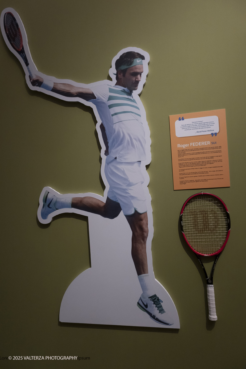 _DSF6126.jpg - 10/11)2025.Torino.  NITTO ATP FINALS / LIVE TENNIS, LOVE TORINO & PIEMONTE. Nella foto la mostra del Museo della Racchetta