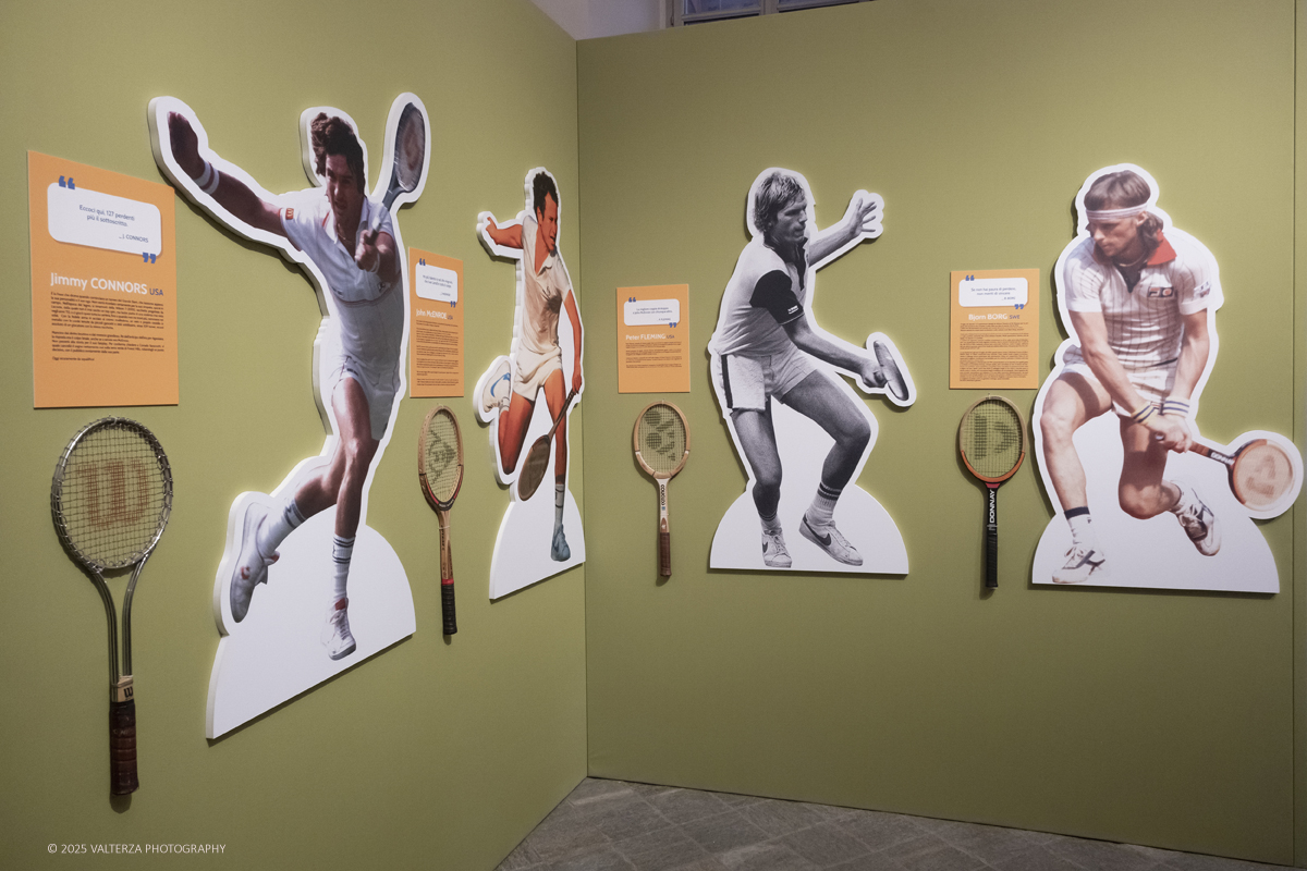 _DSF6133.jpg - 10/11)2025.Torino.  NITTO ATP FINALS / LIVE TENNIS, LOVE TORINO & PIEMONTE. Nella foto la mostra del Museo della Racchetta