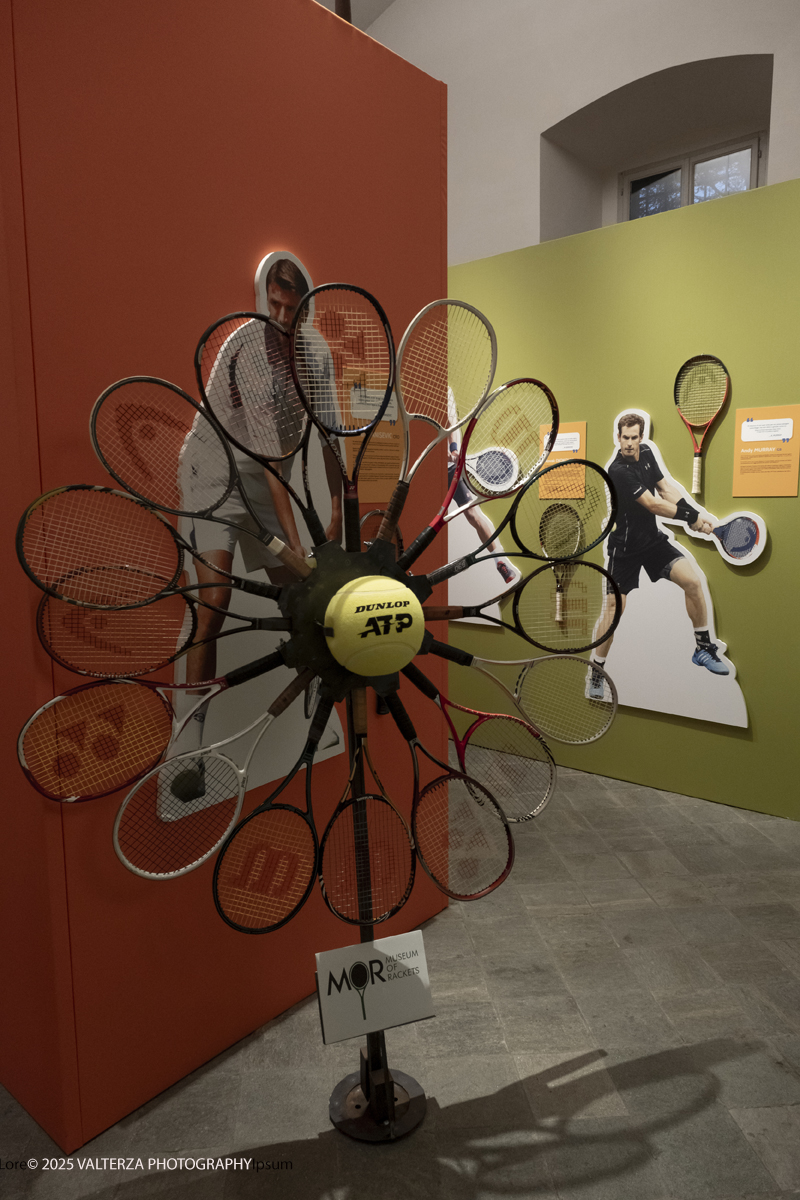 _DSF6141.jpg - 10/11)2025.Torino.  NITTO ATP FINALS / LIVE TENNIS, LOVE TORINO & PIEMONTE. Nella foto la mostra del Museo della Racchetta