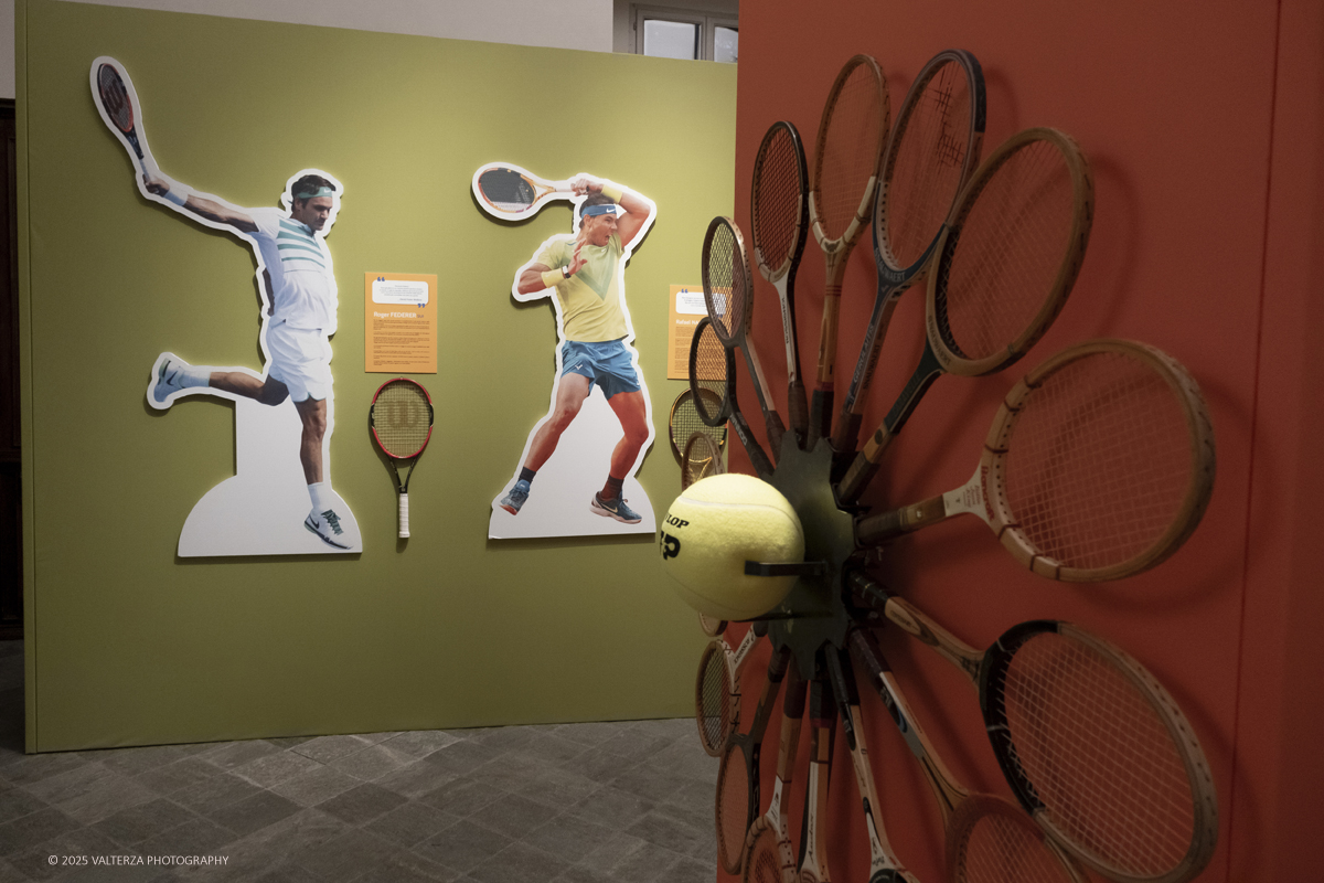 _DSF6169.jpg - 10/11)2025.Torino.  NITTO ATP FINALS / LIVE TENNIS, LOVE TORINO & PIEMONTE. Nella foto la mostra del Museo della Racchetta