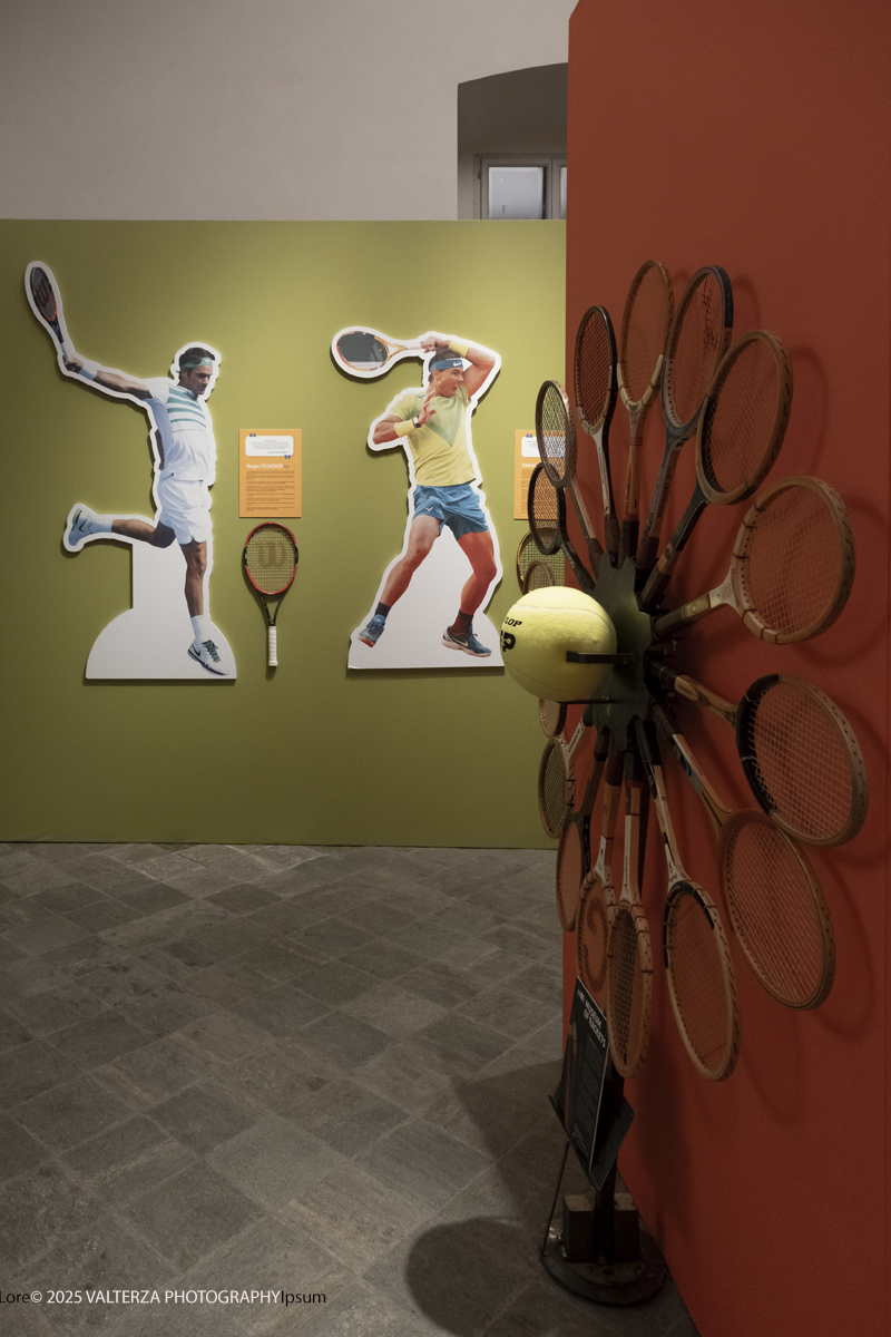_DSF6179.jpg - 10/11)2025.Torino.  NITTO ATP FINALS / LIVE TENNIS, LOVE TORINO & PIEMONTE. Nella foto la mostra del Museo della Racchetta