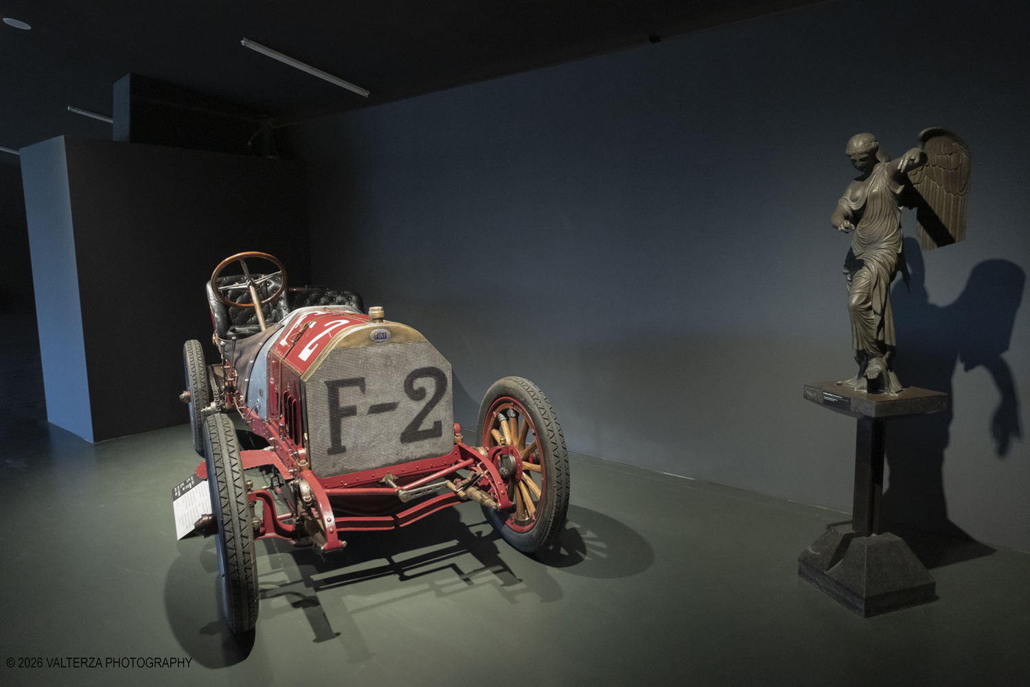 _DSF4159.jpg - 11/06/2026. Torino.  Nuovo spazio in via di allestimento nella  collezione storica della sezione permanente "Pista Formula" con modelli che sono raritÃ  . Nella foto la FIAT 130HP 1907