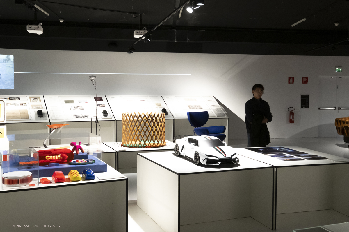 DSCF0148.jpg - 12/11/2025. Torino. MAUTO, la nuova e significativa area permanente dedicata al design: lo Spazio Design. Questa nuova sezione, di circa 2.000 metri quadrati, Ã¨ stata inserita all'interno del percorso espositivo principale.