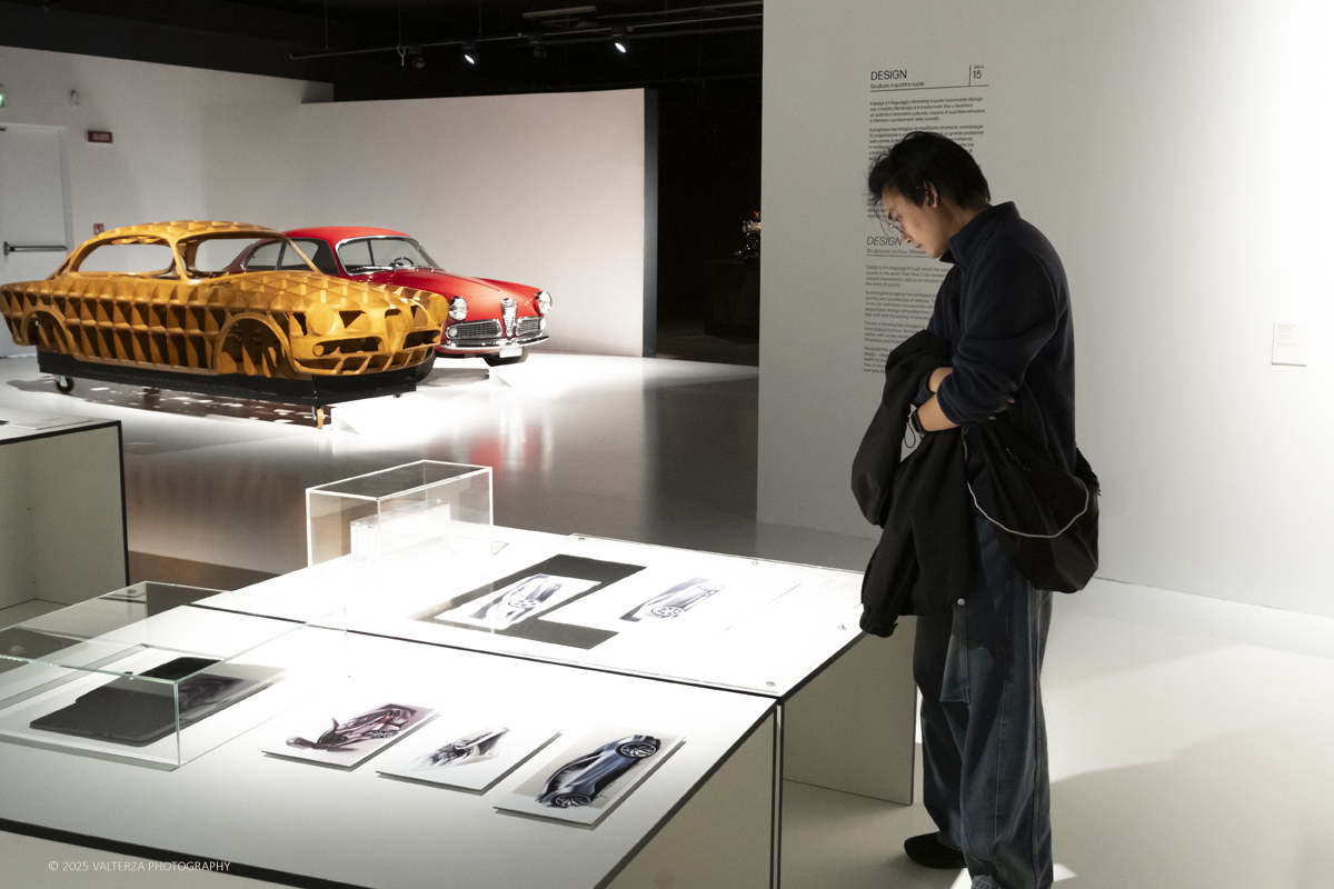 DSCF0150.jpg - 12/11/2025. Torino. MAUTO, la nuova e significativa area permanente dedicata al design: lo Spazio Design. Questa nuova sezione, di circa 2.000 metri quadrati, Ã¨ stata inserita all'interno del percorso espositivo principale.