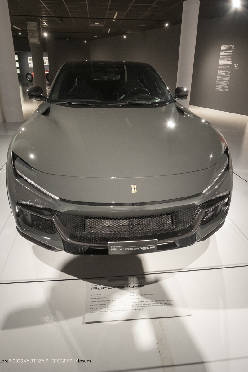 DSCF0255.jpg - 12/11/20225. Torino. MAUTO  Mostra temporanea, fino all'8 Marzo 2026, "Ferrari Design. Creative Journeys 2010-2025".