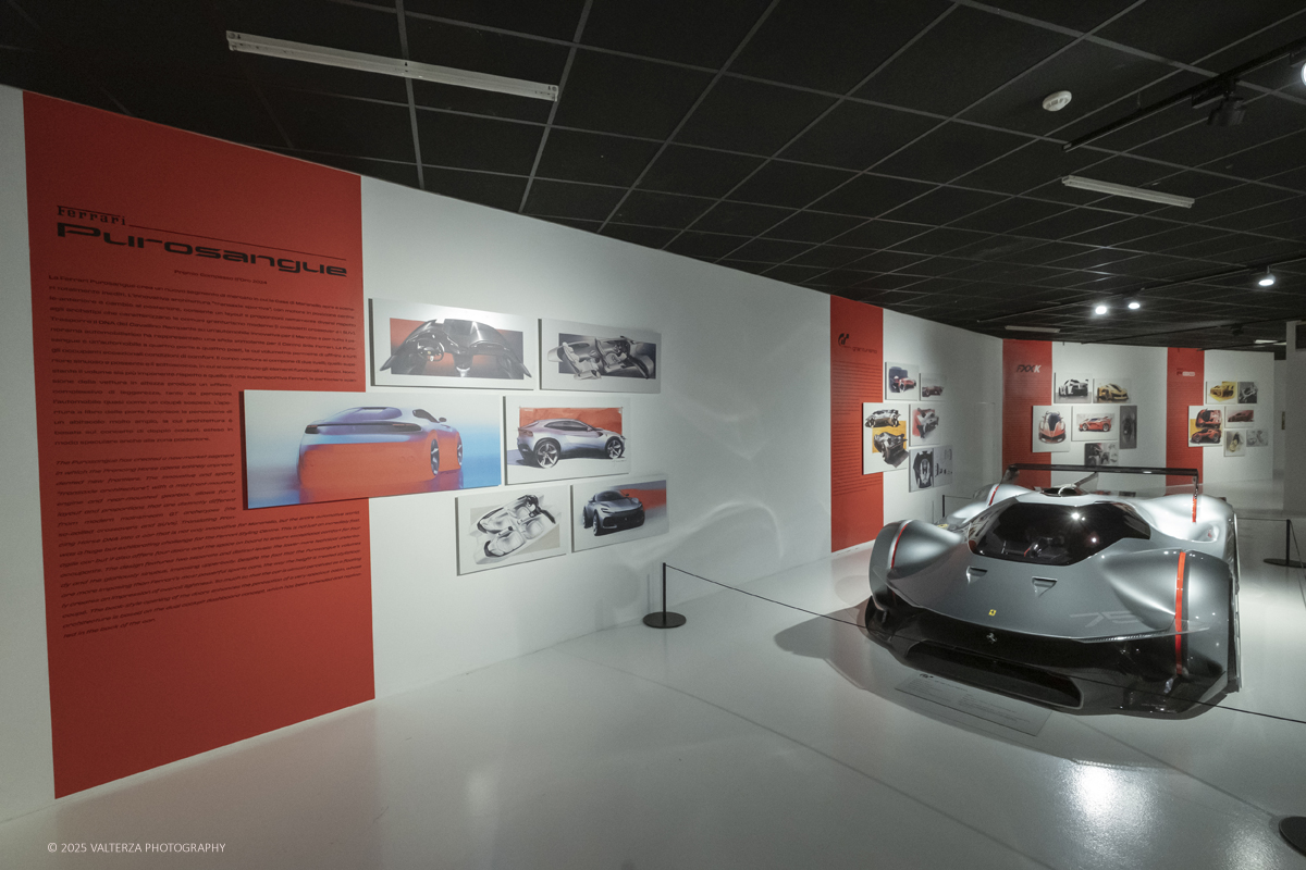 DSCF0258.jpg - 12/11/20225. Torino. MAUTO  Mostra temporanea, fino all'8 Marzo 2026, "Ferrari Design. Creative Journeys 2010-2025".