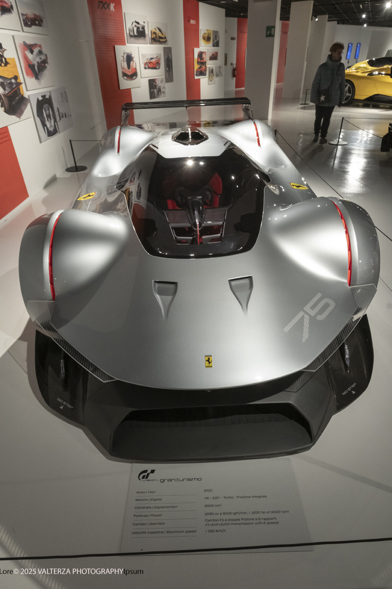 DSCF0273.jpg - 12/11/20225. Torino. MAUTO  Mostra temporanea, fino all'8 Marzo 2026, "Ferrari Design. Creative Journeys 2010-2025".