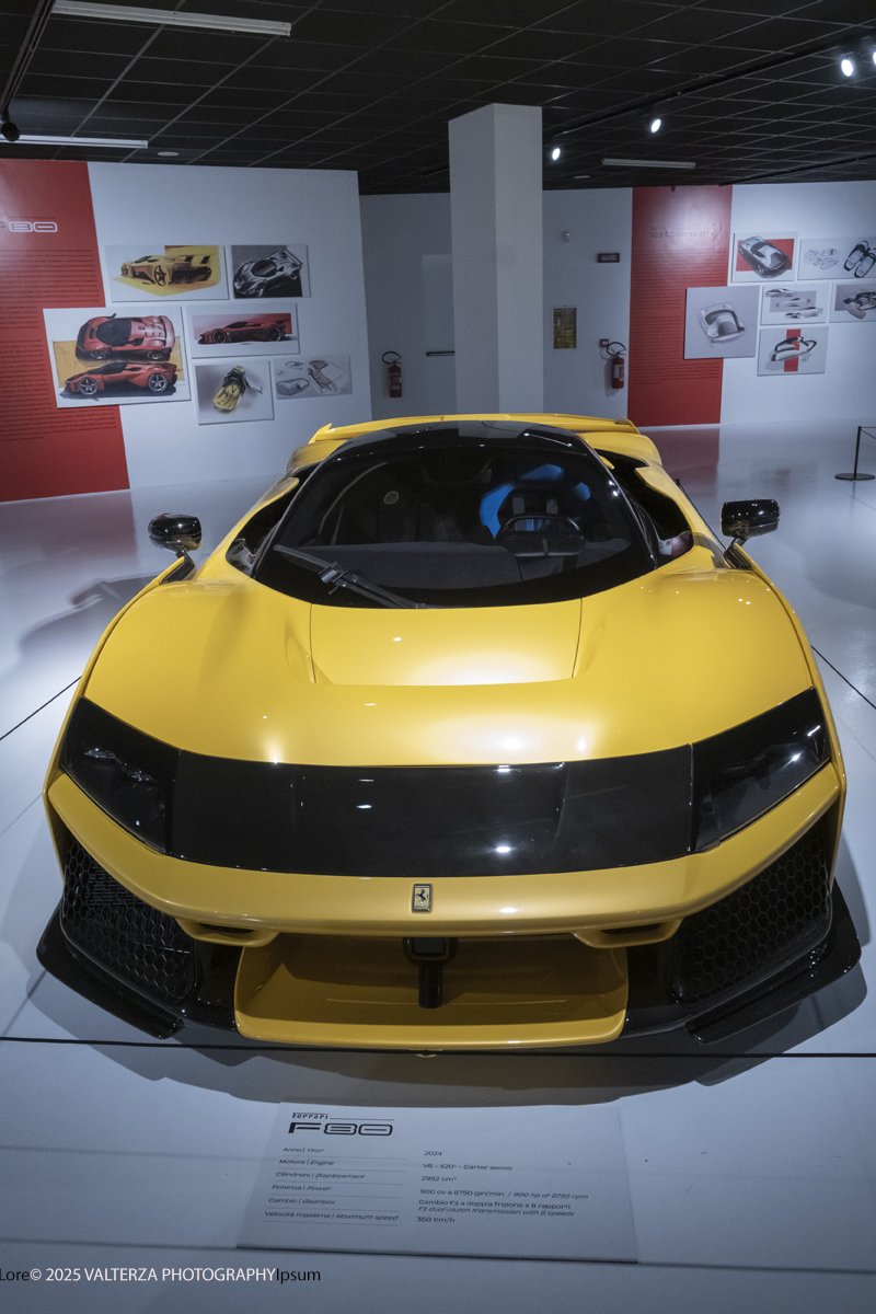 DSCF0282.jpg - 12/11/20225. Torino. MAUTO  Mostra temporanea, fino all'8 Marzo 2026, "Ferrari Design. Creative Journeys 2010-2025".