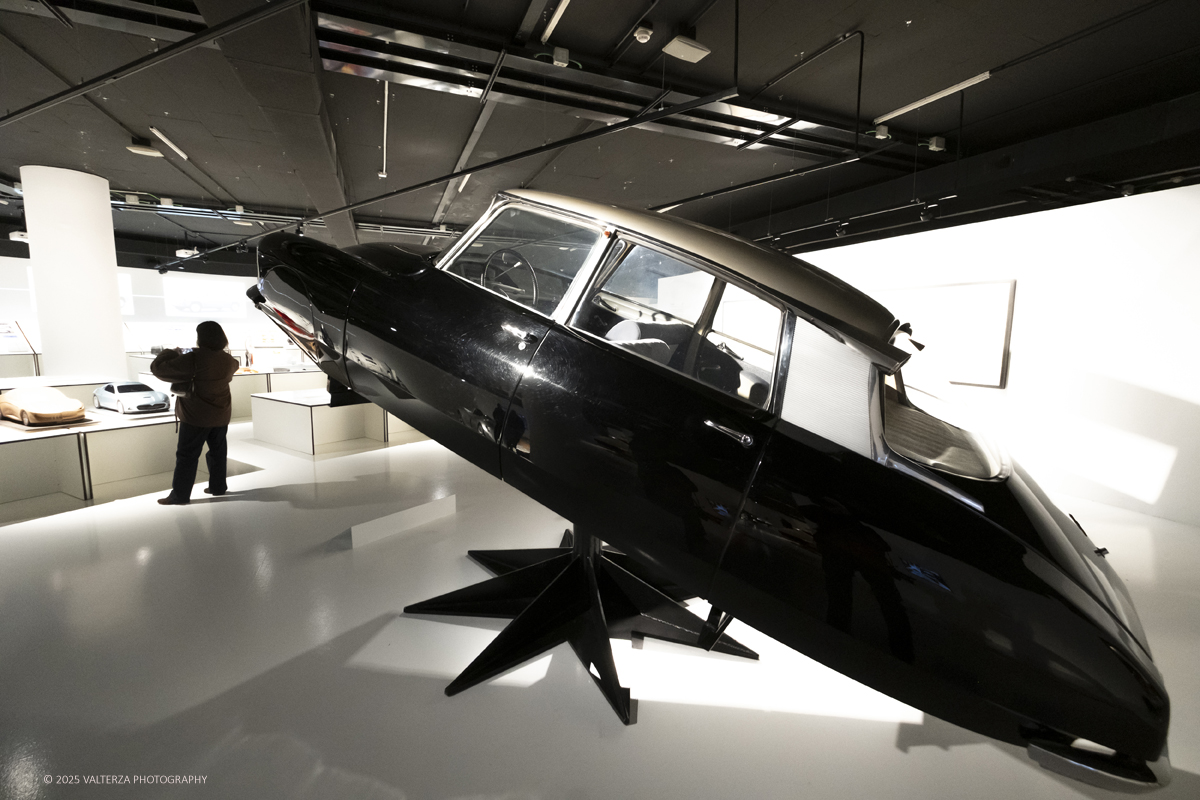 DSCF0357.jpg - 12/11/2025. Torino. MAUTO, la nuova e significativa area permanente dedicata al design: lo Spazio Design. Questa nuova sezione, di circa 2.000 metri quadrati, Ã¨ stata inserita all'interno del percorso espositivo principale.