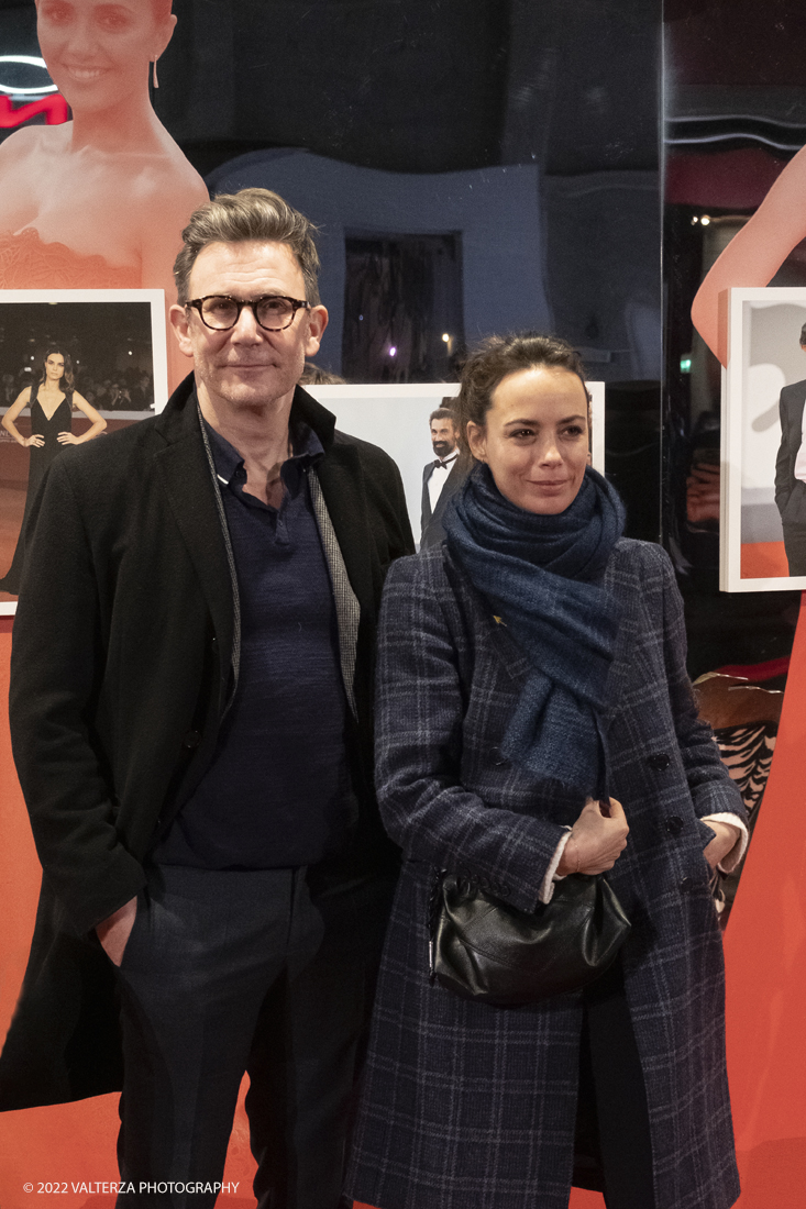 _DSF3546.jpg - 14/02/2022.Torino. A dieci anni dal successo internazionale di The Artist - premiato con cinque Oscar, tre Golden Globe, sette BAFTA e sei CÃ©sar - il regista Michel Hazanavicius e lâ€™attrice consorte BÃ©rÃ©nice Bejo sono stati ospiti del Museo Nazionale del Cinema per una masterclass. Nella foto - il regista Michel Hazanavicius e lâ€™attrice BÃ©rÃ©nice Bejo