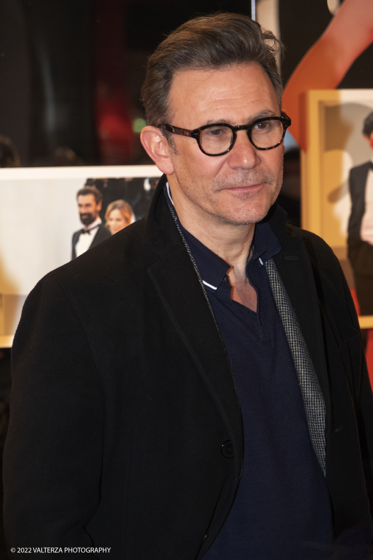 _DSF3585.jpg - 14/02/2022.Torino. A dieci anni dal successo internazionale di The Artist - premiato con cinque Oscar, tre Golden Globe, sette BAFTA e sei CÃ©sar - il regista Michel Hazanavicius e lâ€™attrice consorte BÃ©rÃ©nice Bejo sono stati ospiti del Museo Nazionale del Cinema per una masterclass. Nella foto il regista Michel Hazanavicius
