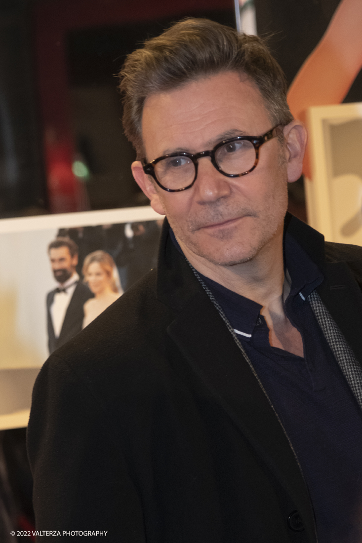 _DSF3586.jpg - 14/02/2022.Torino. A dieci anni dal successo internazionale di The Artist - premiato con cinque Oscar, tre Golden Globe, sette BAFTA e sei CÃ©sar - il regista Michel Hazanavicius e lâ€™attrice consorte BÃ©rÃ©nice Bejo sono stati ospiti del Museo Nazionale del Cinema per una masterclass. Nella foto il regista Michel Hazanavicius