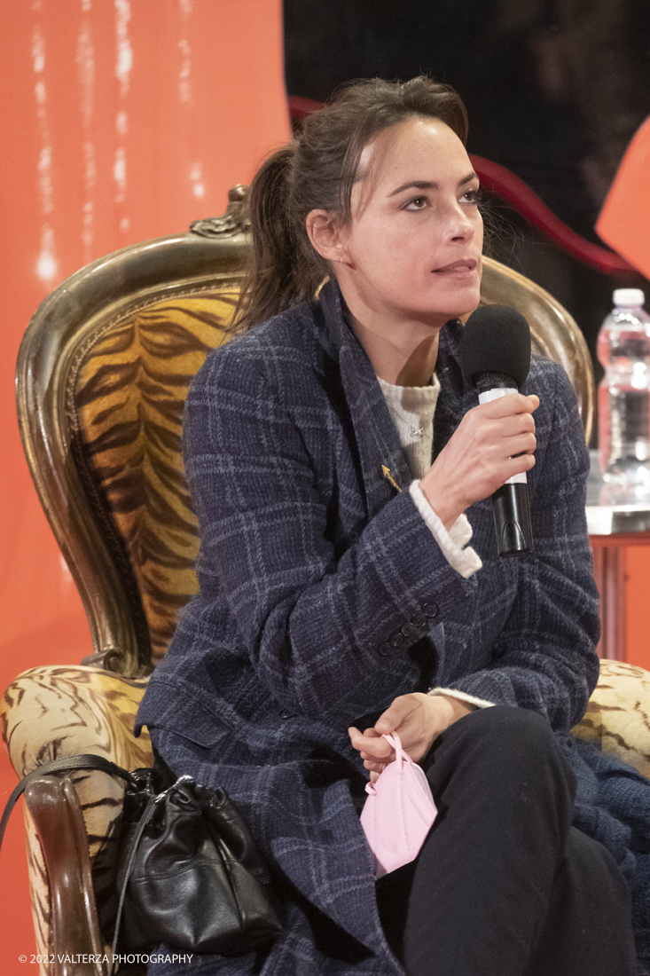 _DSF3653.jpg - 14/02/2022.Torino. A dieci anni dal successo internazionale di The Artist - premiato con cinque Oscar, tre Golden Globe, sette BAFTA e sei CÃ©sar - il regista Michel Hazanavicius e lâ€™attrice consorte BÃ©rÃ©nice Bejo sono stati ospiti del Museo Nazionale del Cinema per una masterclass. Nella foto BÃ©rÃ©nice Bejo