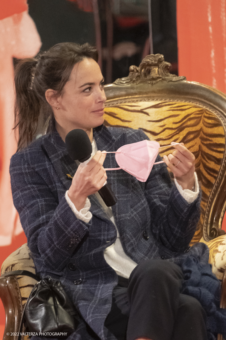 _DSF3694.jpg - 14/02/2022.Torino. A dieci anni dal successo internazionale di The Artist - premiato con cinque Oscar, tre Golden Globe, sette BAFTA e sei CÃ©sar - il regista Michel Hazanavicius e lâ€™attrice consorte BÃ©rÃ©nice Bejo sono stati ospiti del Museo Nazionale del Cinema per una masterclass. Nella foto BÃ©rÃ©nice Bejo